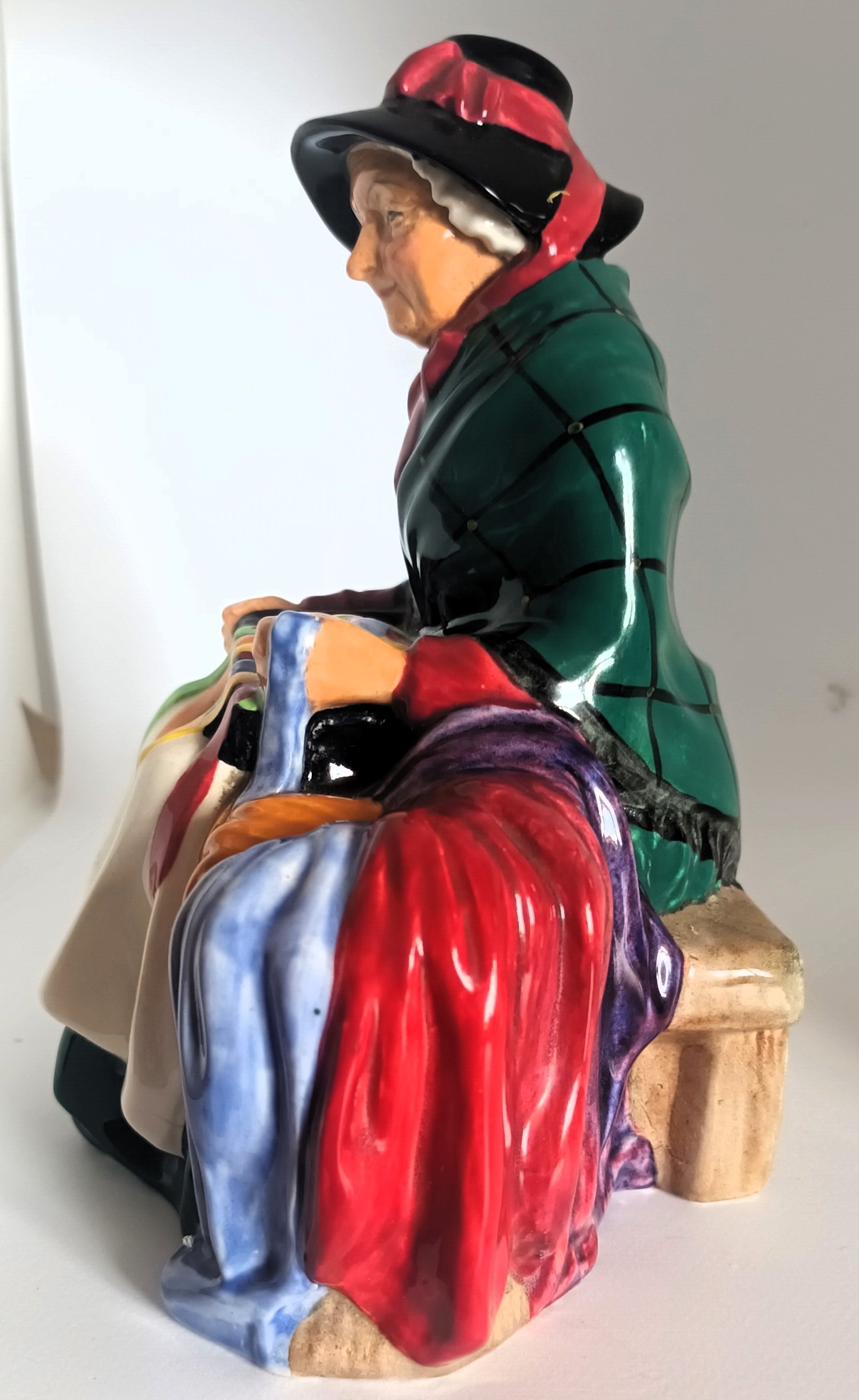 Royal Doulton English Porcelain Figurine ~ "Silks and Ribbons" ~ HN 2017 - Image 2